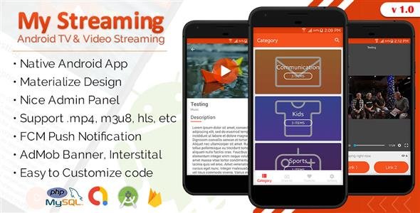 Get My Streaming Android App With Admin Panel Download Moneyseo News