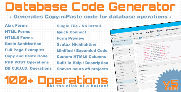 Photo of Get Database Code Generator Download
