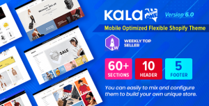 Kala | Customizable Shopify Theme - Flexible Sections Builder Mobile Optimized