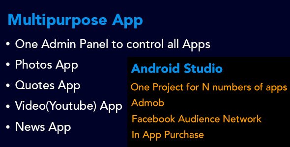 Multipurpose Android by Bison Code