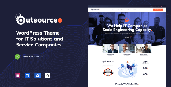 Outsourceo - IT Solutions WordPress