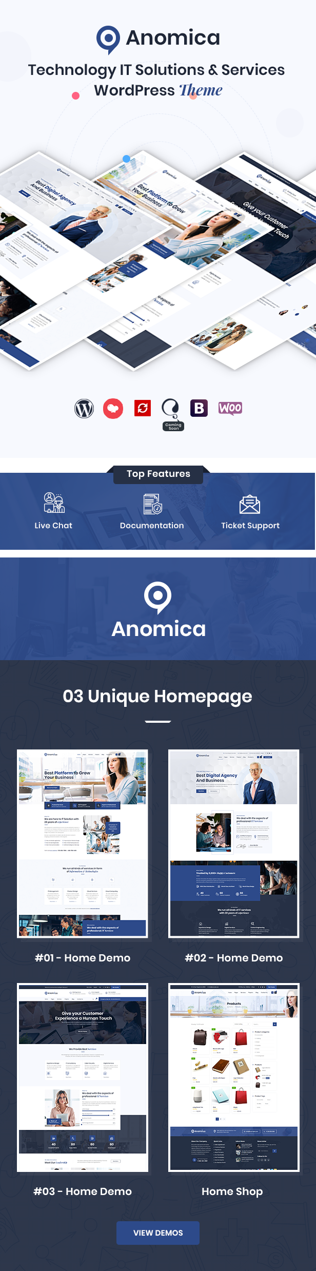 Anomica WordPress Theme