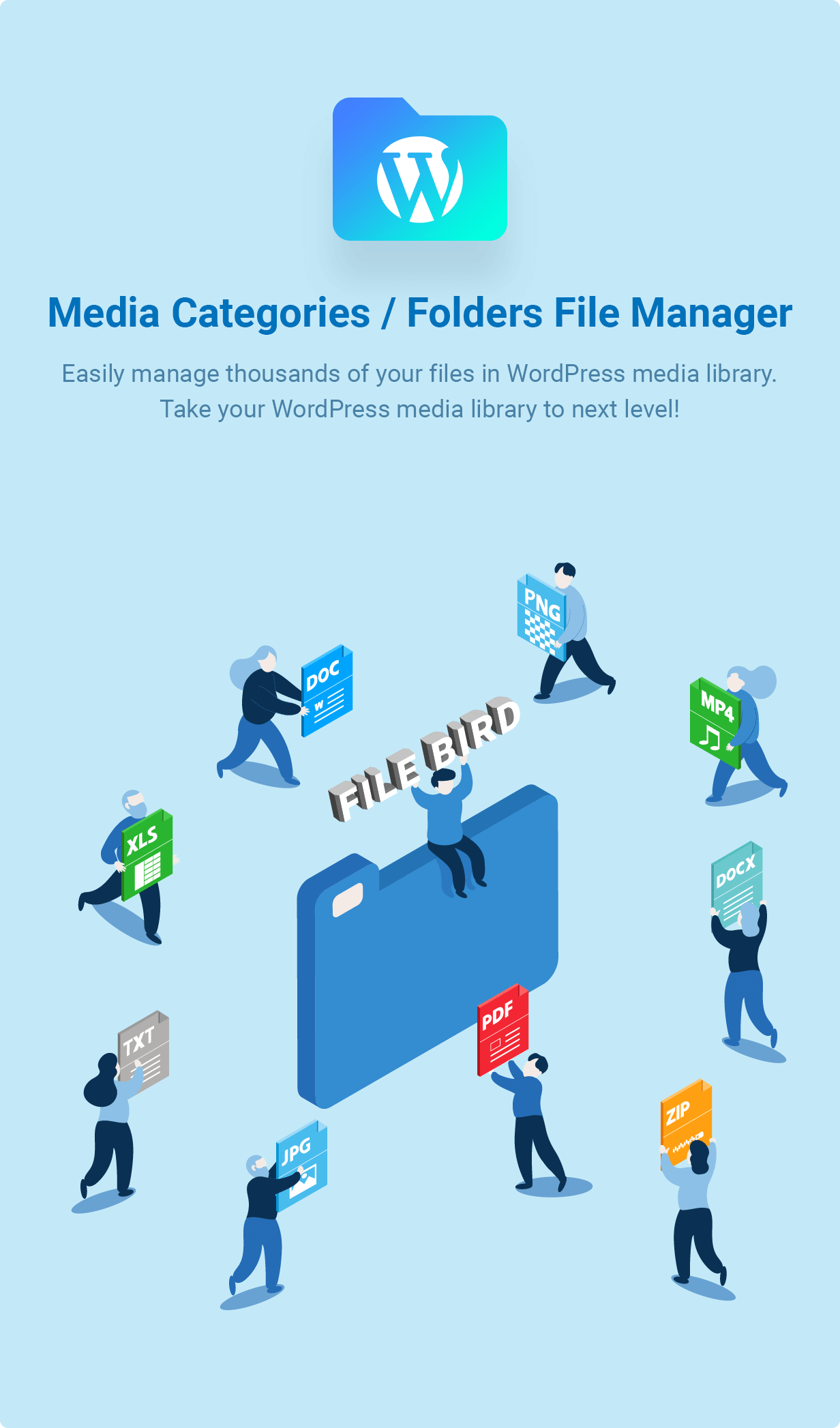 FileBird - WordPress Media Library Folders - 1