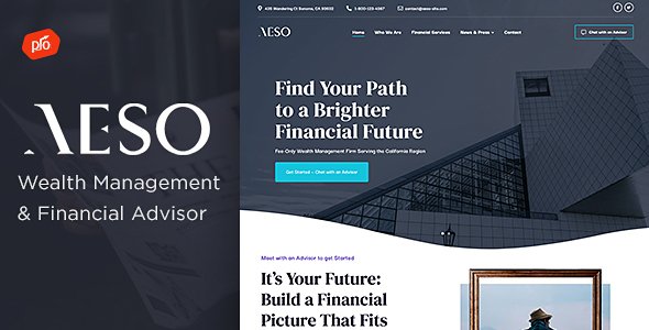 Photo of Get Aeso – Financial Advisor Theme Download