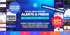 Asgard - Social Media Alerts & Feeds WordPress Builder - Facebook, Instagram, Twitch and more!