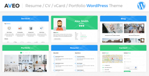 Aveo | CV, Resume Theme