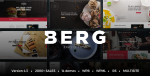 BERG - Restaurant WordPress Theme