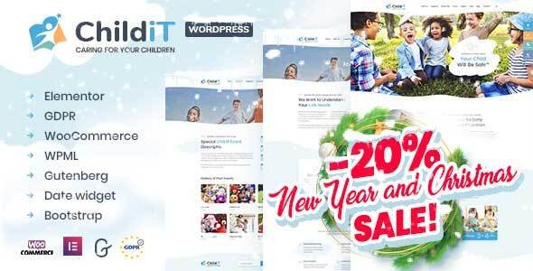 Photo of Get Childit – Kindergarten Elementor WordPress Theme Download