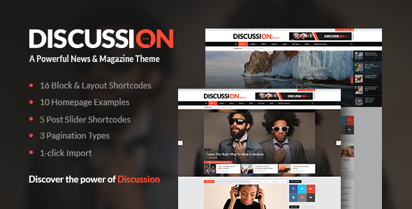Photo of Get Discussion – News Portal Theme Download
