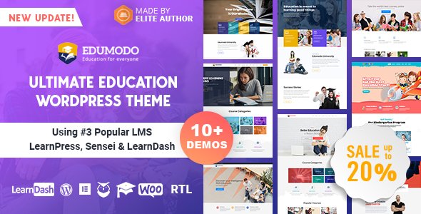 Photo of Get Edumodo – Education WordPress Theme Download