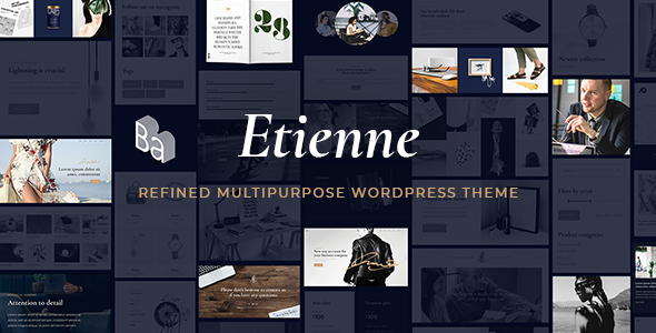 Etienne - Business WordPress Theme