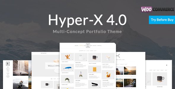 Photo of Get HyperX – Responsive Wordpress Portfolio Theme Download