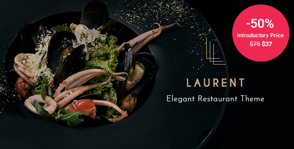 Photo of Get Laurent – Elegant Restaurant Theme Download