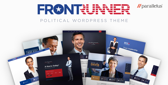 Political WordPress Theme - FrontRunner