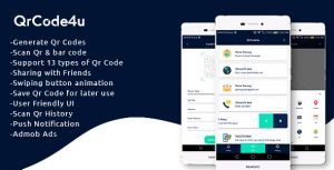 QrCode4u - Qr Code Generator + Scanner + Barcode Reader