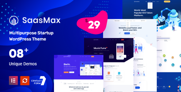 SaaSmax - Multipurpose Startup Theme