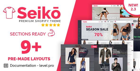 Seiko - Shopify Theme