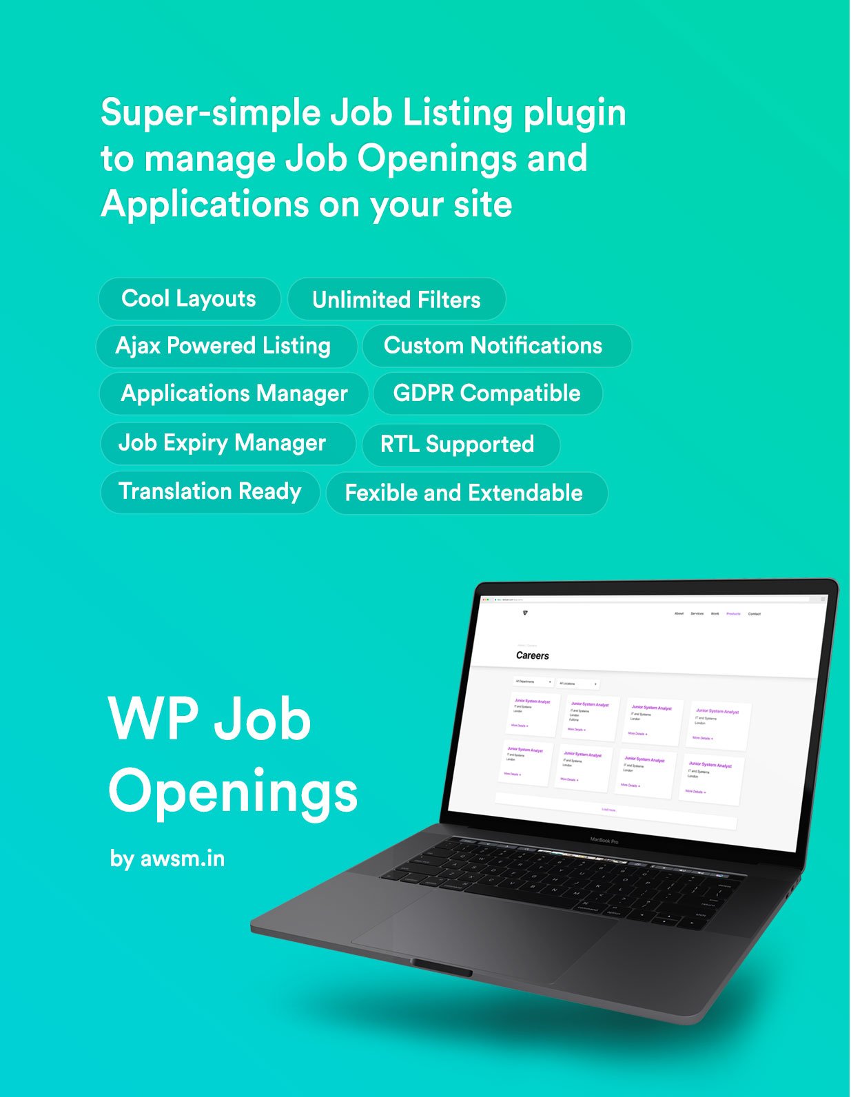WP Job Openings PRO - 1