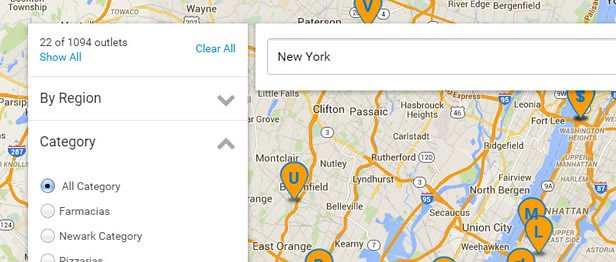 Top Notch Design Store Locator with Super Store Finder for WordPress