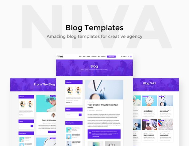 Niva -  Creative Agency WordPress Theme - 4