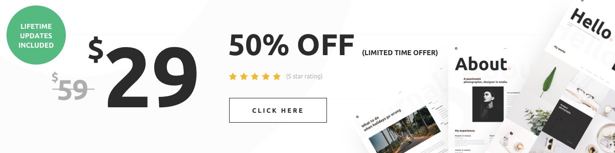 Oxer WordPress 50% OFF