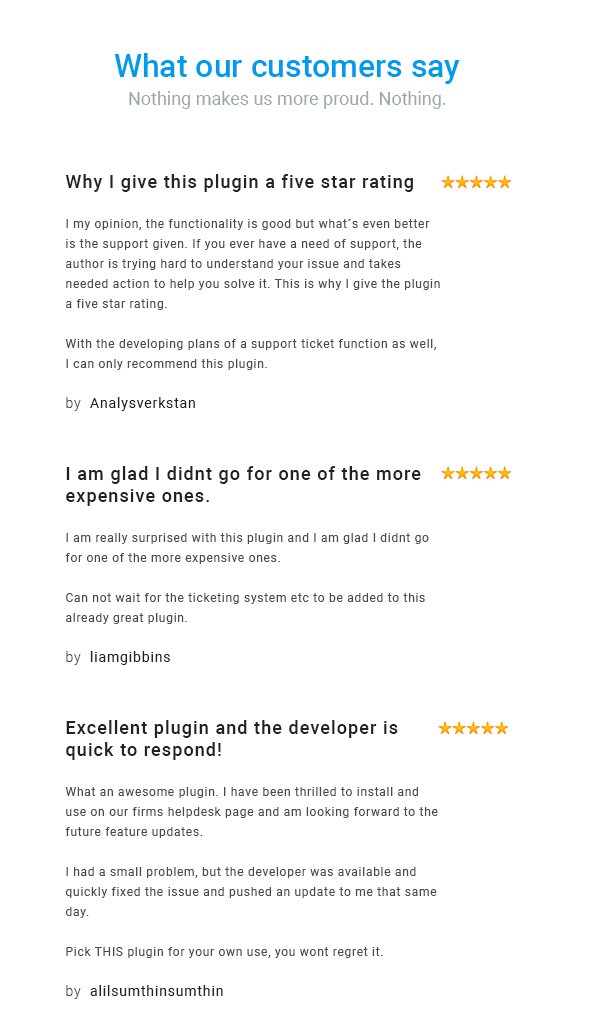 helpie - User Testimonial