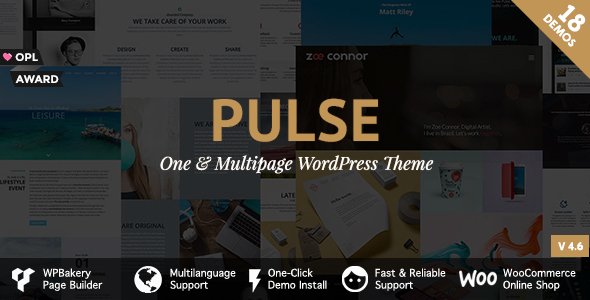 Photo of [Download] Pulse – Premier WordPress Theme