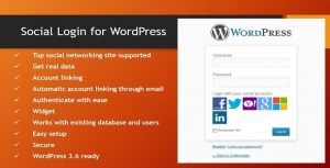 Social Login for WordPress