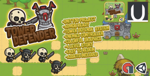 Tower Defender : Unity3d Game Source Code + Admob Ads