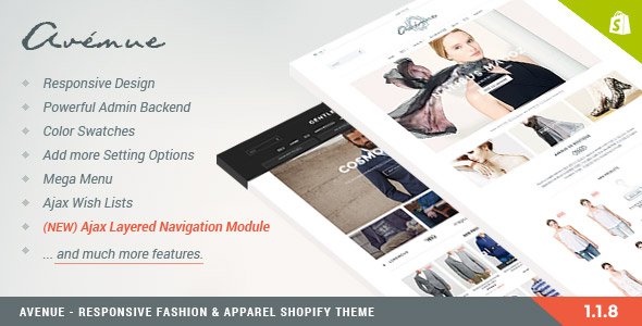 Photo of Get Avenue – Responsive Shopify Theme Download