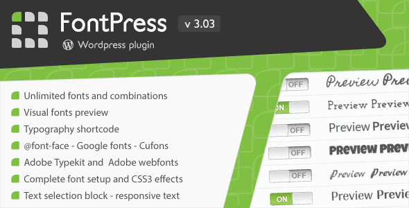 Photo of Get FontPress – Wordpress Font Manager Download