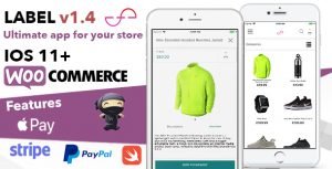 Label App For Woocommerce Shops and Ecommerce Sites - Written In Swift XCode IOS
