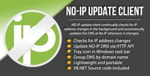No-IP DNS Update Client + Source Code