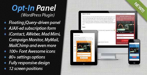 Photo of Get Opt-In Panel for WordPress Download