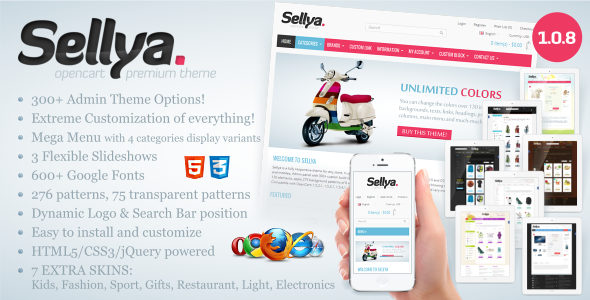 Photo of Get Sellya – Multi-Purpose Responsive OpenCart Theme Download