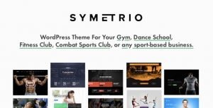 Symetrio - Gym & Fitness WordPress Theme