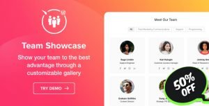 Team Showcase - WordPress Team Showcase plugin