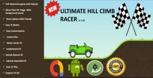 Ultimate Hill Climb Runner Full Adventure Android Project With Adbod