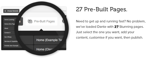 Dante - Responsive Multi-Purpose WordPress Theme - 4