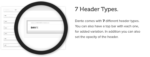Dante - Responsive Multi-Purpose WordPress Theme - 18