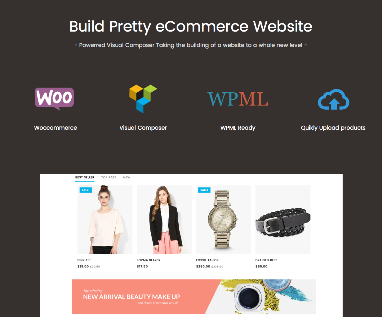 Luxury - Fashion WooCommerce WordPress theme