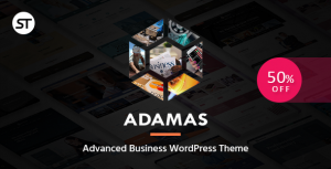 Adamas - Advanced Business WordPress Theme