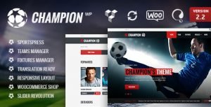 Champion - Soccer & Football WordPress Theme