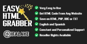 Easy HTML Grabber - Get The HTML Code From Any Website !