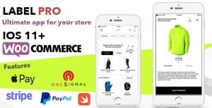 Store App For Woocommerce Shops and Ecommerce Sites - Label PRO Written In Swift XCode