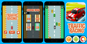 Traffic Racing ( BBDOC Buildbox 2.2.8 Project ) + Android Code with Admob