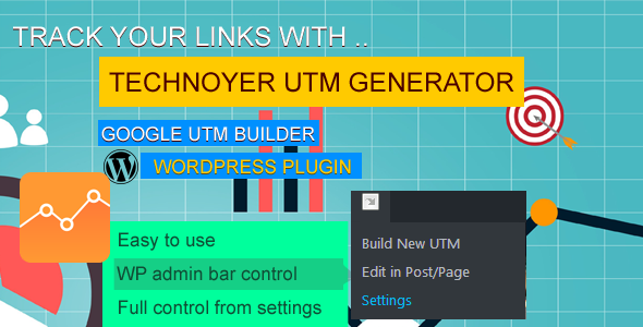 UTM Code Generator for Google Analytics Tracking URL Wordpress Plugin