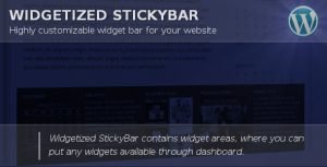 Widget Bar for WordPress