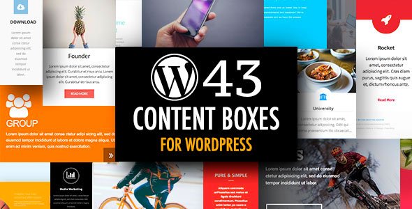 WordPress Content Boxes Plugin with Layout Builder